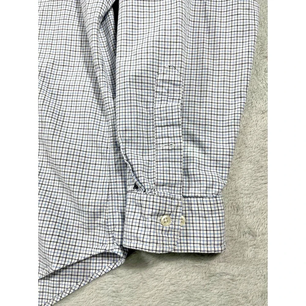 Ralph Lauren Classic Fit Men's XL Check Plaid Button Up Shirt Long Sleeve - Picture 5 of 7